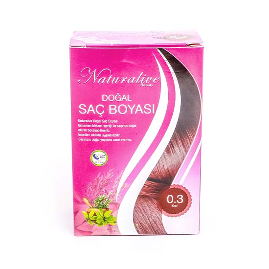 Doğal Saç Boyası - Kızıl